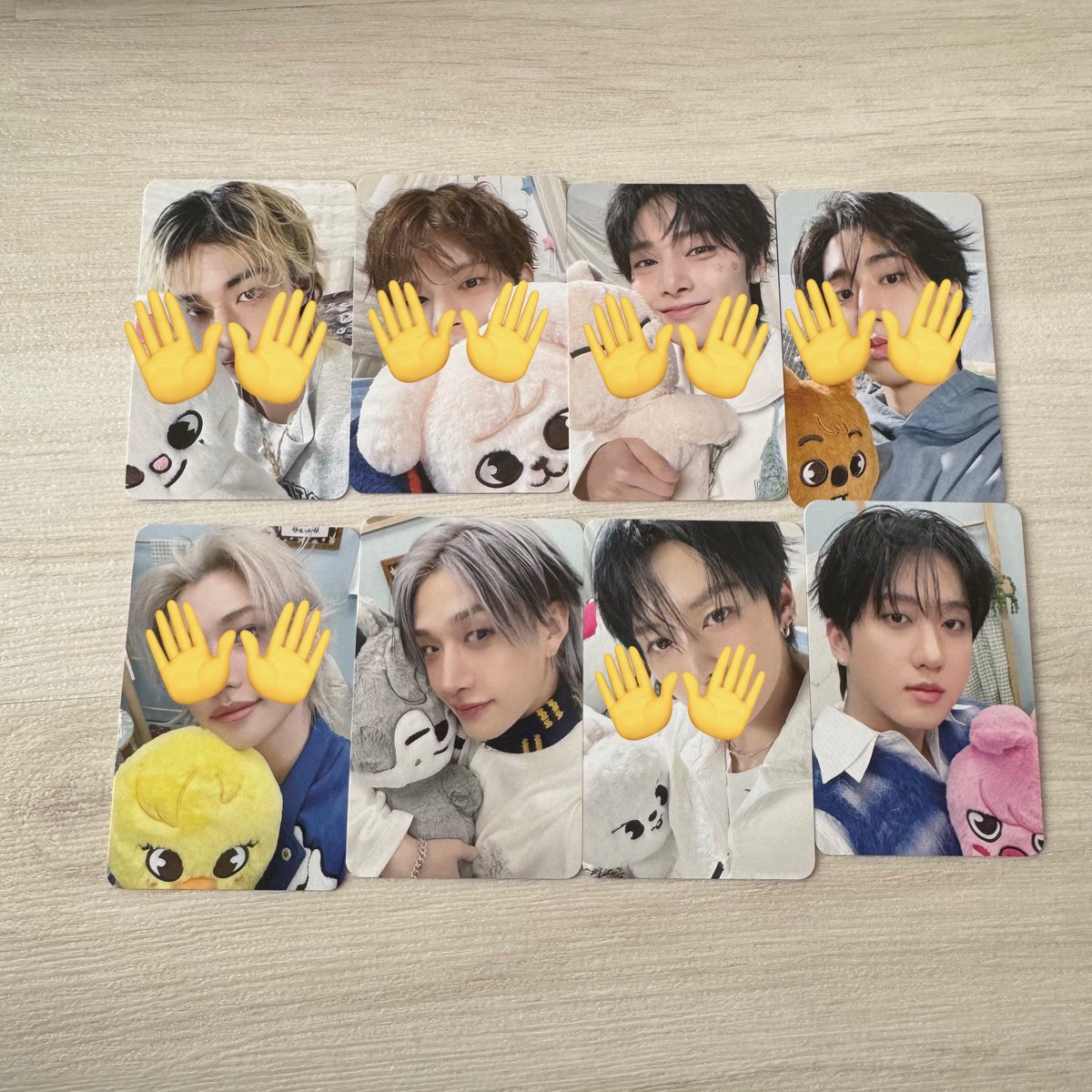 kr_wre's tweet photo. stray kids トレカ 交換 スキズ STAYZONE 入場特典 特典 インスパイア ペンミ

譲：4/4 🐺 🐖🐇

求：4/5 🐰🐿＞🦊

郵送希望📮お気軽にお声掛け下さい🍀 https://t.co/QkW3Mkrj0G