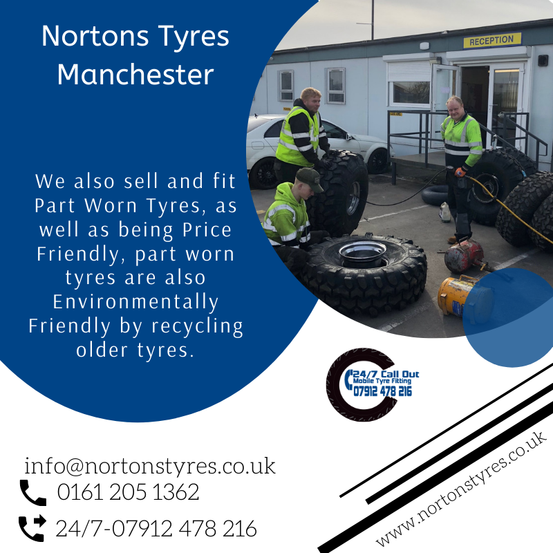 nortonstyres's tweet image. We also sell &amp;amp; fit Part Worn Tyres, as well as being Price Friendly part worn tyres are also Environmentally Friendly by recycling older tyres
24hr mobile tyre fitting call out 07912 478216 or day 0161 205 1362 
#tyres #manchester #24/7 #mobilefitting #24hrs #24hours #tyrefitting