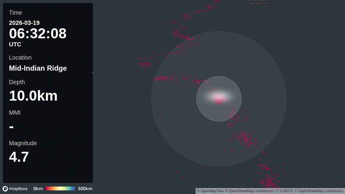World EQ Locator tweet media