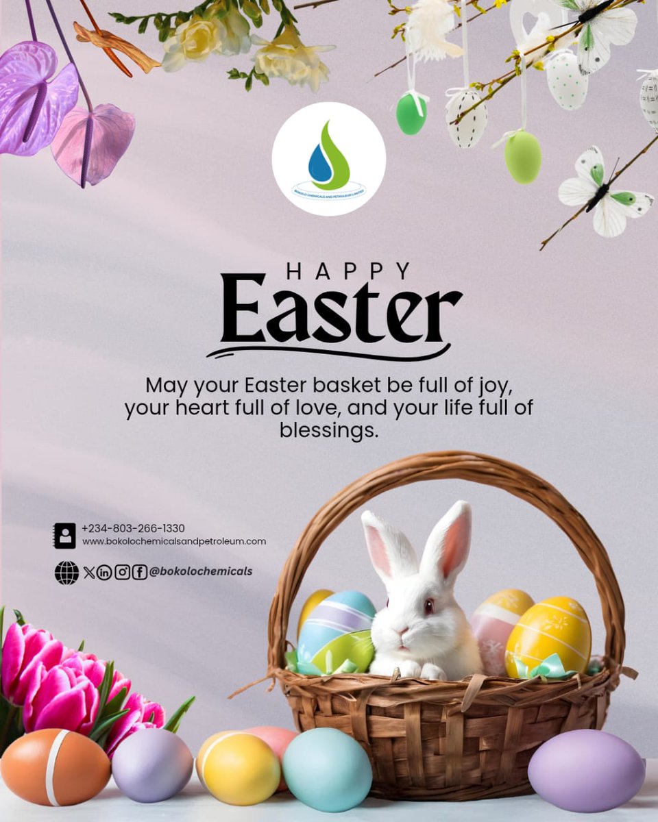 Happy Easter!

Wishing you joy, peace, and new beginnings this season.
Here’s to a brighter and more sustainable future together! 💙

#HappyEaster #CleanEnergy #Bokolo