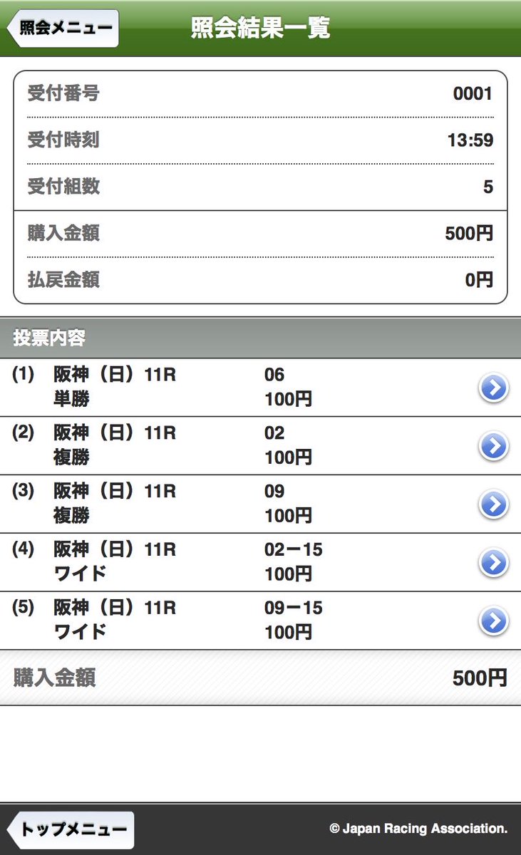 馬券は外したが…やるしかねぇか