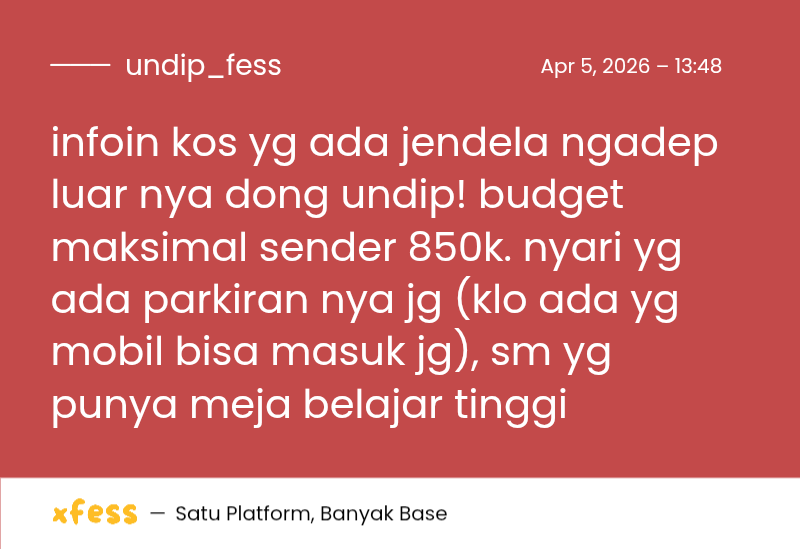 UNDIP MENFESS tweet media