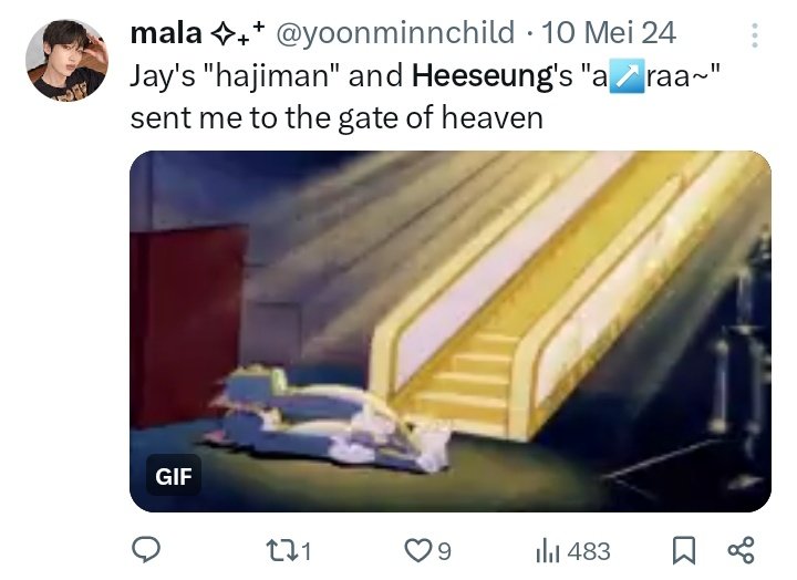 ah nyang bener kak gitu gitu kamu pernah merasakan surga berkat suara dia ☺️