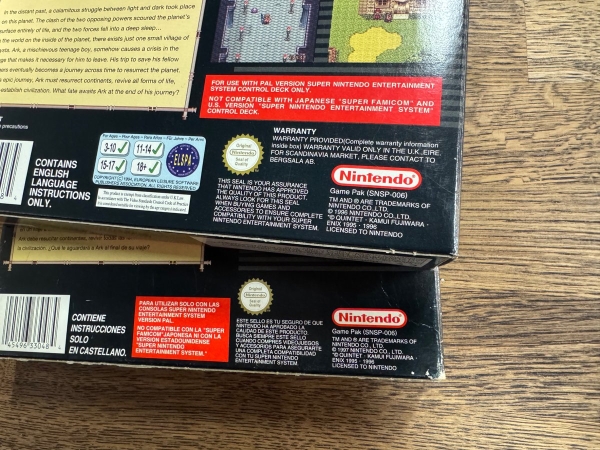 Late release on SNES. Towards the end of 1996 in most of Europe (never made it to the US). In Spain it released in 1997, the strategy guide even got a N64 advert.
