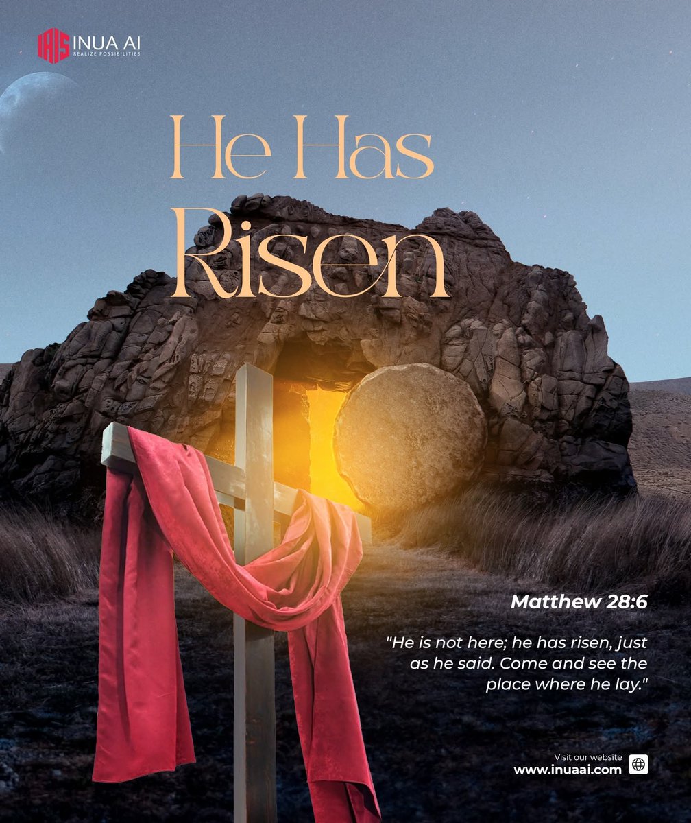 He Has Risen.

Not just a moment in history.
A shift in eternity.

Because resurrection is not a story we remember…
It is a reality we live.

In a world filled with uncertainty, pressure, and constant change, one truth remains unshaken:

Hope is alive.

This season is not just