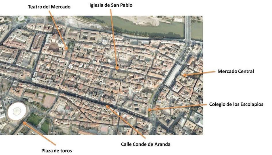 TAL DÍA COMO HOY... En 1218 Jaime I confirmó los privilegios a los pobladores del nuevo barrio de San Pablo, en Zaragoza. Se planificó tan bien, con calles largas y rectas que se cruzaban formando un damero, que ocho siglos después ese urbanismo se conserva casi perfectamente