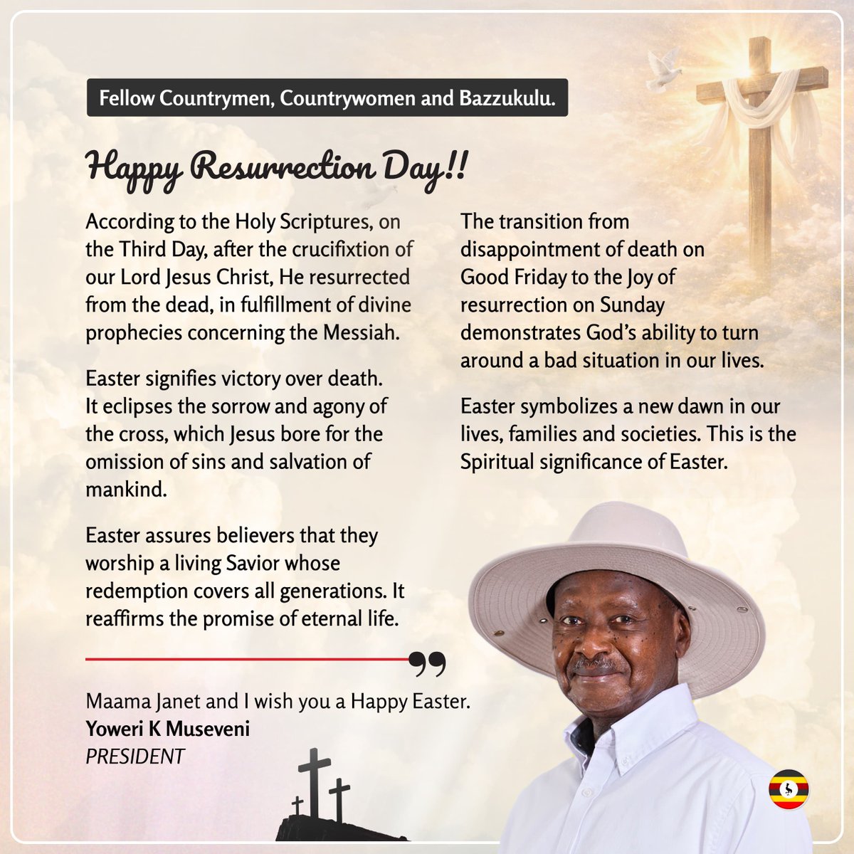 Yoweri K Museveni tweet media