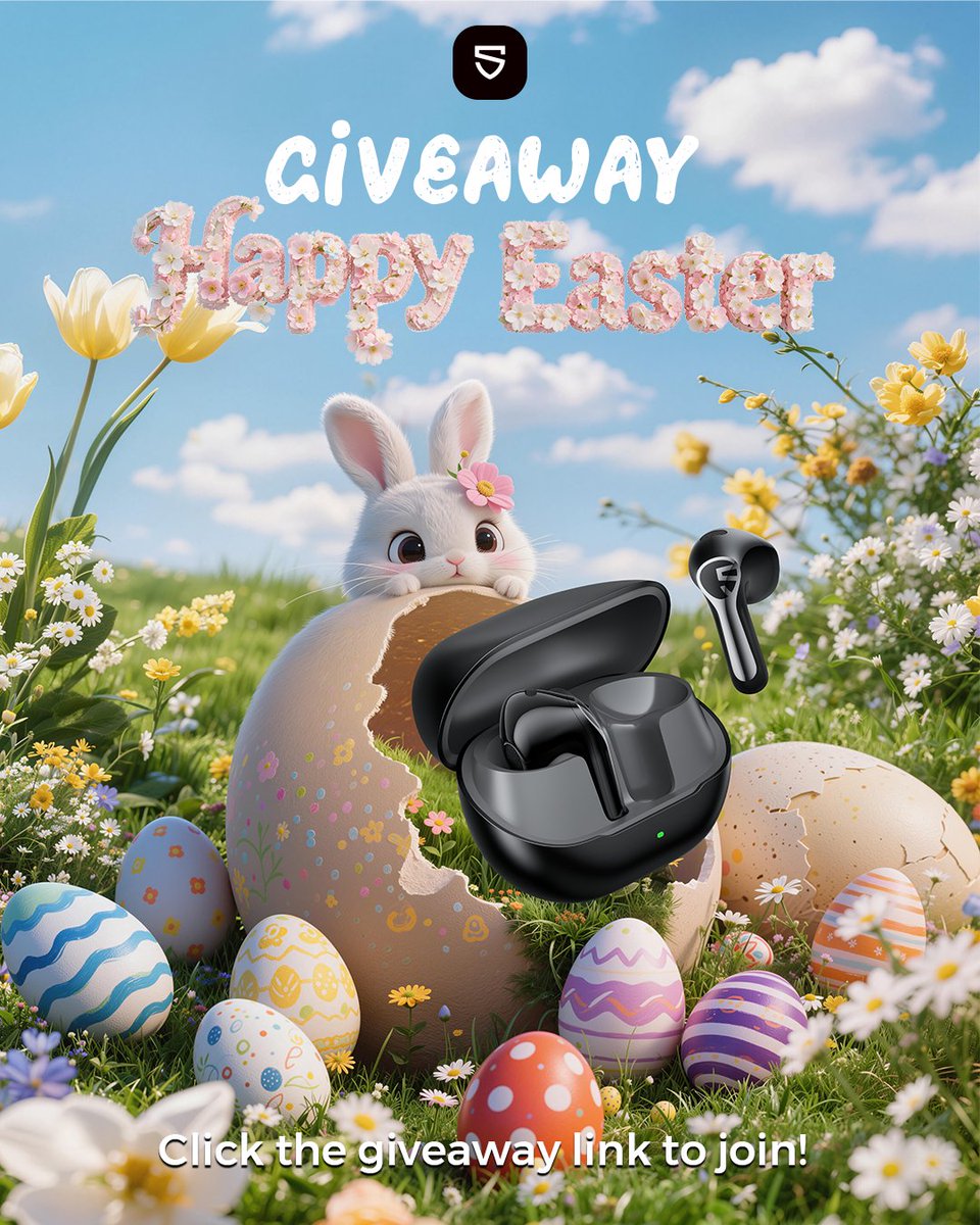 🐣✨ Easter Giveaway is LIVE! ✨🐣

We’re giving away our new Air6 HS 🎧💫
3 lucky winners worldwide 🌍

Want in? It’s easy 👇
1️⃣ Like ❤️ + Comment 💬 + Share 🔄
2️⃣ Click the link to join 
👉gleam.io/NMkPb/easter-g…

📅 Apr 5 – Apr 15

Fresh vibes. New season.🌸
Good luck &amp; Happy