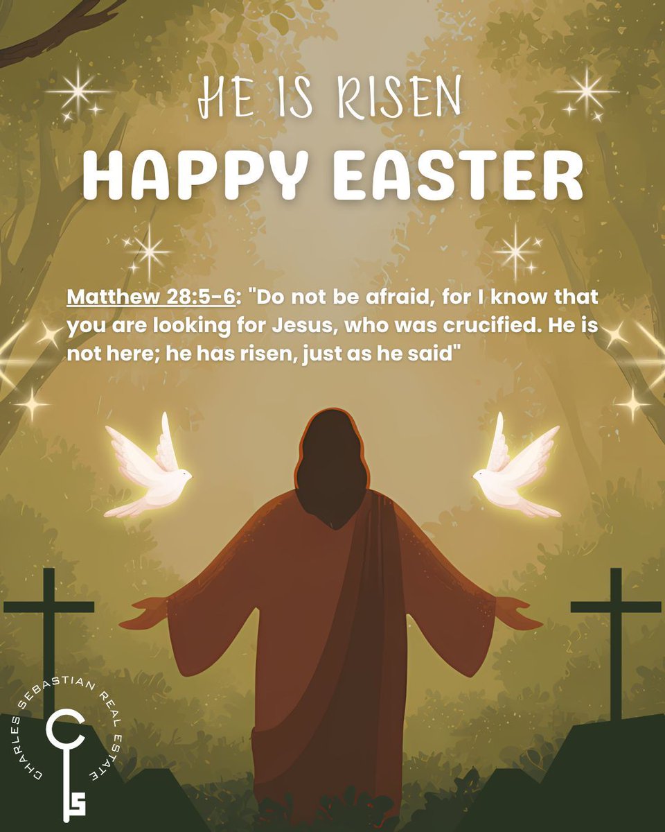 TheYesRealtor's tweet photo. 🌷 Happy Easter! 🐣

Wishing you a joyful day filled with hope, renewal, and fresh beginnings. May this season bring happiness to your home and positivity for the days ahead.

Enjoy the time with loved ones and all the little moments that make today special! https://t.co/1sb2NdsDpd