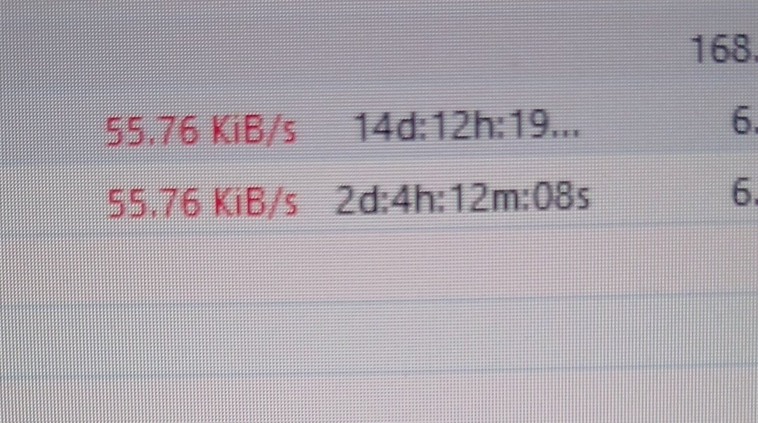 Esta es la velocidad de descarga de #ETECSA a las 2:51 AM

55.76 Kb/s 

No es que este mala, está restringido el ancho de banda y súper restringido