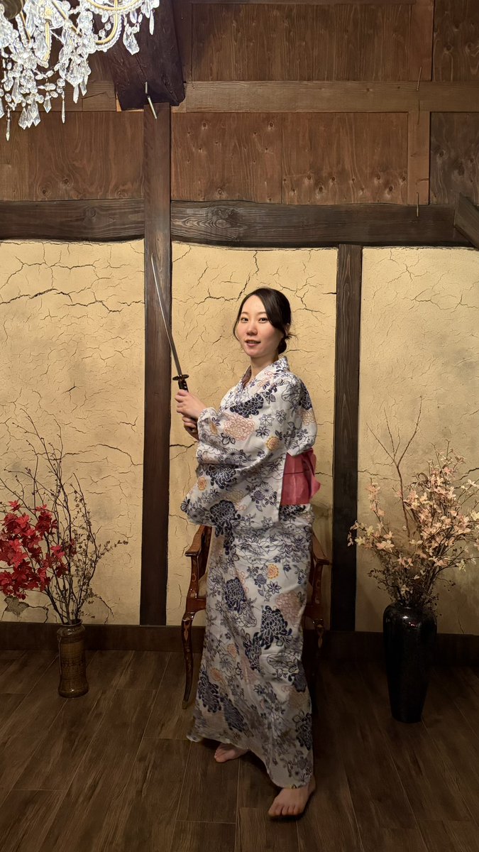 かかってこいやー！
 #サムライえま