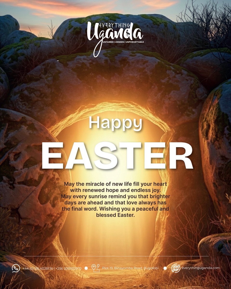 every_thing_ug's tweet photo. Happy Easter!

#everythinguganda #happyeaster https://t.co/X6vngCzjHv