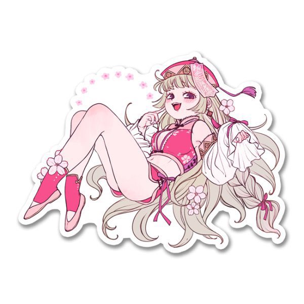 桃色を着飾った桜キョンシー🌸

今年も桜の季節に嬉しそうに飛び跳ねています✨

こけしさん<a href="/kks_0519/">こけし🐼LINEスタンプ発売中💛</a> の桜キョンシーが、お花見日和に今年も登場です🌸

また桜が散ってしまっても側にペタリ❣️と貼って、身近に春を咲かせてくださいね💐

ステッカーはこちらから👇
freesc1.com/phone/product-…