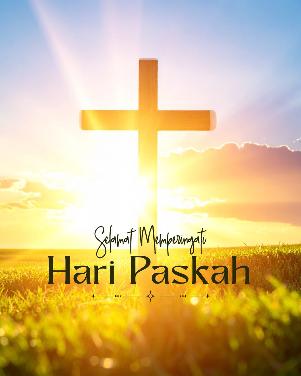 GemarMembacaID's tweet photo. Paskah mengajarkan kita tentang pengorbanan dan kasih yang sempurna. Mari kita bawa semangat pengampunan dan cinta kasih ini dalam kehidupan sehari-hari. Selamat Paskah! https://t.co/949U6ivhdq