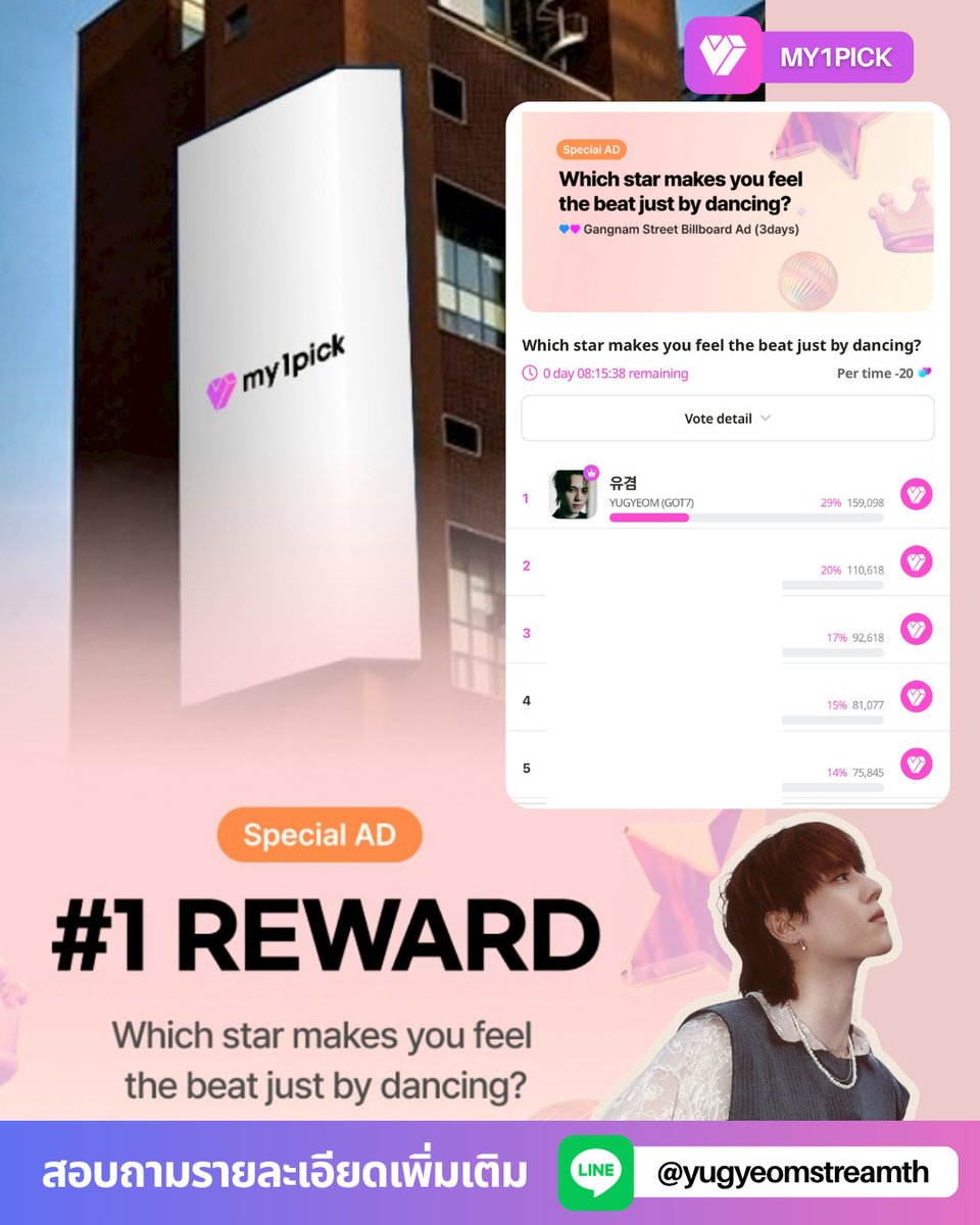 Yugyeom StreamTH tweet media