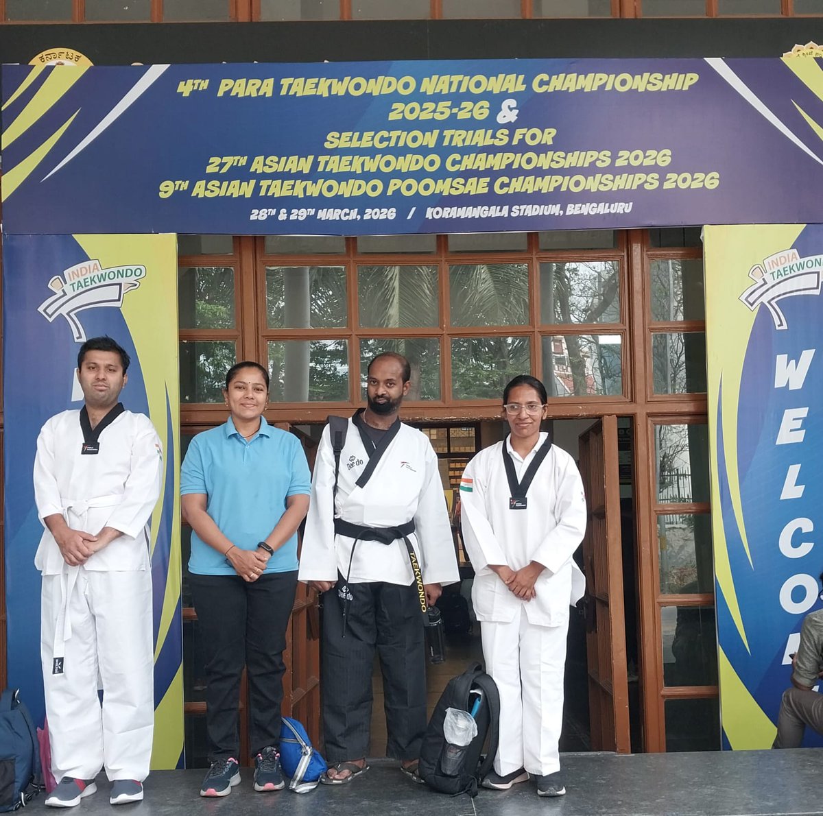 💠બેંગ્લોર ખાતે આયોજિત 4થી પેરા ટાઈકવોન્ડો નેશનલ ચેમ્પિયનશીપમાં સંઘપ્રદેશ દાદરા અને નગર હવેલી અને દમણ અને દીવના દિવ્યાંગ રમતવીરોએ ઐતિહાસિક સિદ્ધિ હાંસલ કરી પ્રદેશનું નામ રોશન કર્યું

#Gujarat #ParaTaekwondo #ProudMoment #ParaAthletes 

#AIRPics : પ્રદીપ ભાવસાર