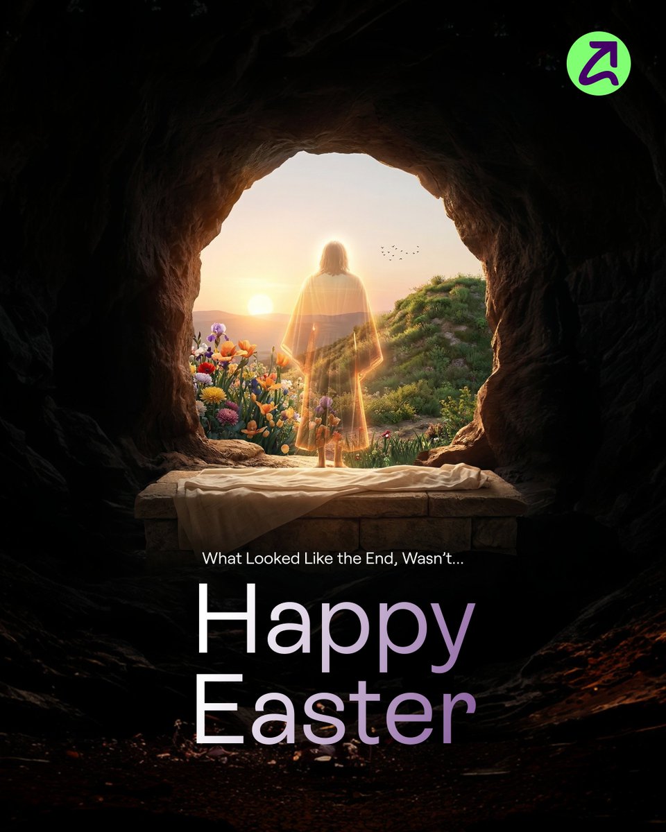 mypayaza's tweet photo. The darkest night always gives way to the brightest dawn. 🌿

Today, we celebrate the greatest triumph of all: He is risen!. The stone was rolled away, the darkness was defeated, and ultimate hope was restored. May the glorious victory of the empty tomb fill your heart, your home, and your business with renewed life and endless possibilities.

Wishing you a joyous and blessed Easter Sunday from all of us at Payaza!🕊️

#HappyEaster #Payaza #ResurrectionSunday #Faith #Hope #Renewal