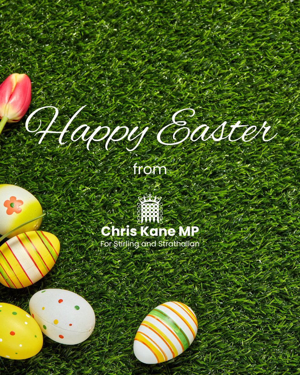 chriswkane's tweet image. 🐣 Happy Easter to everyone in #stirling &amp;amp; #strathallan! Wishing you a joyful, peaceful day, however you are spending it.🪺💐