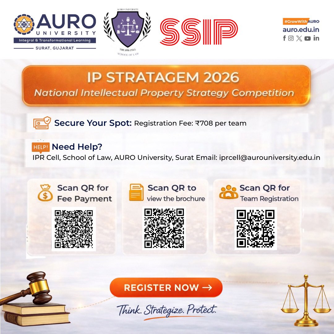 AURO University, Surat tweet media