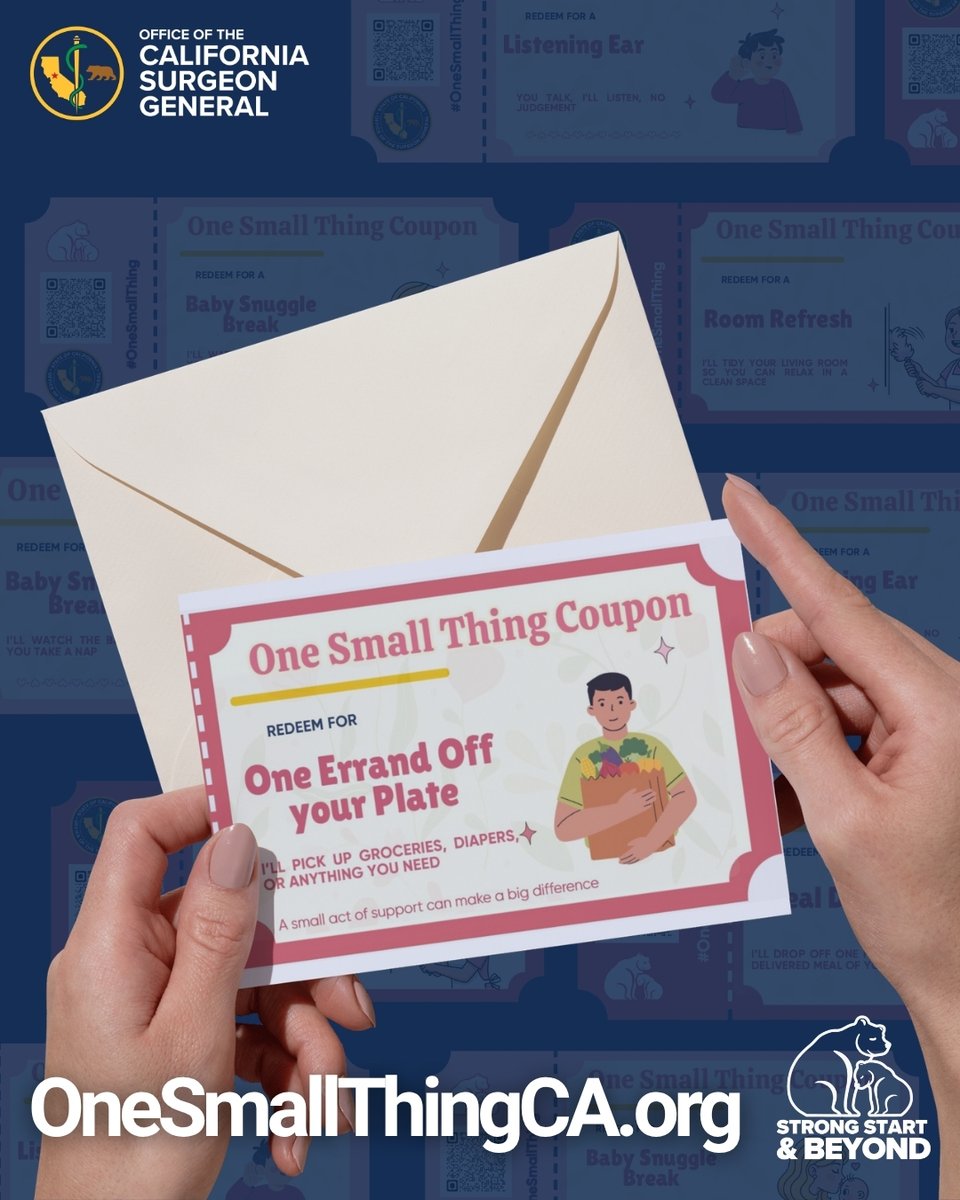 Office of the California Surgeon General tweet media