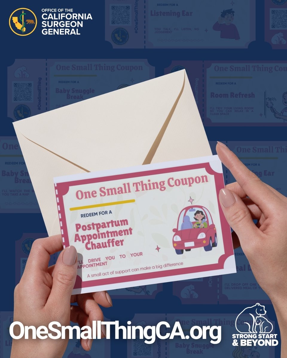 Office of the California Surgeon General tweet media