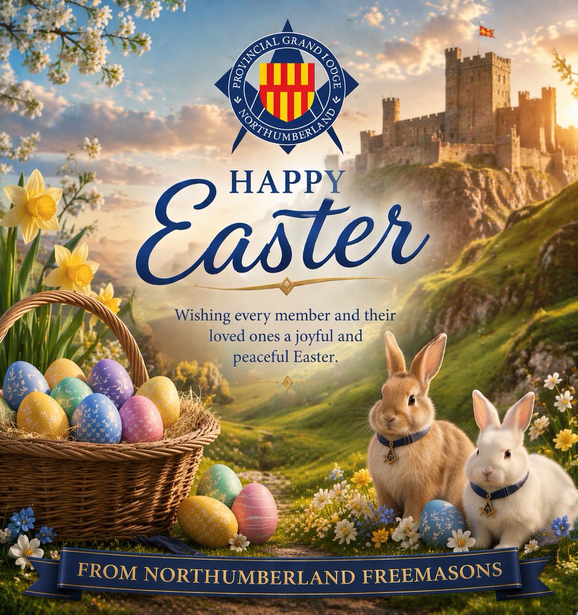 Northumberland Freemasons tweet media