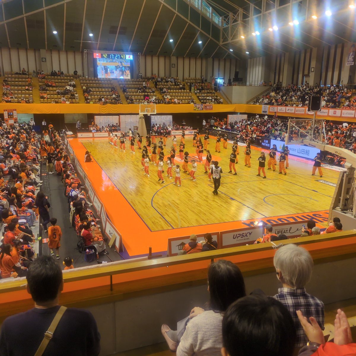 tona_toshi's tweet photo. 初めて来た藤枝静岡県武道館。
静岡の体育館より試合見易いし、遠くにも感じられない。 https://t.co/Yhe6Q6Av2n