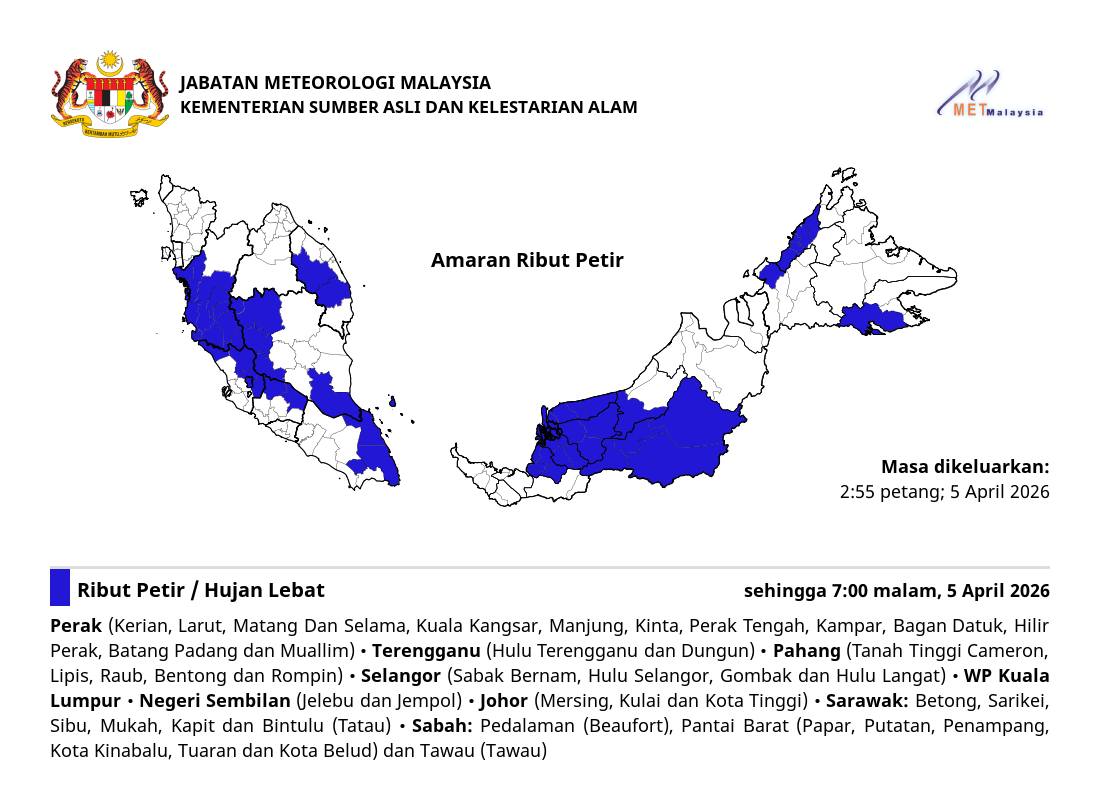 Jabatan Meteorologi Malaysia tweet media