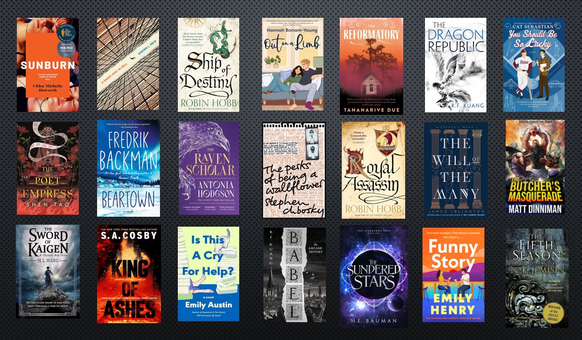 ITalk21's tweet image. Looking for more #booktwt friends!

-Harry, 26, he/him
-Read a bit of anything, but mainly fantasy and romance
-Movies, Music and complaining about my job
-Would love to hear recommendations based on some of my favourites that I've added below!

♡ or ⟳ to be moots!