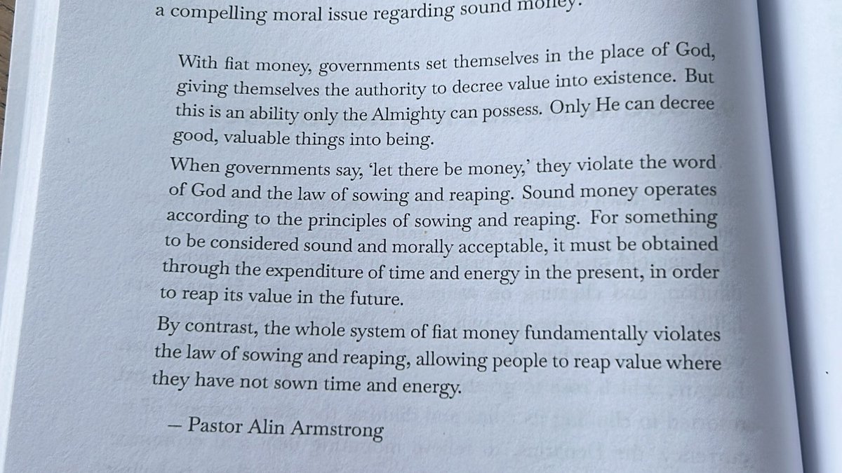 Prescient words to remember on the day Jesus rose from the dead.

Christian or not, we must fight the prevalent attitude that the state is our god, and return to a system where the state removes itself from the private lives of us all.

Sound money will get us there. Opt out.