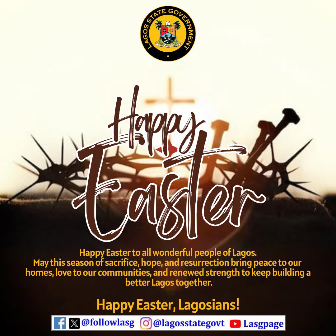 The Lagos State Govt tweet media