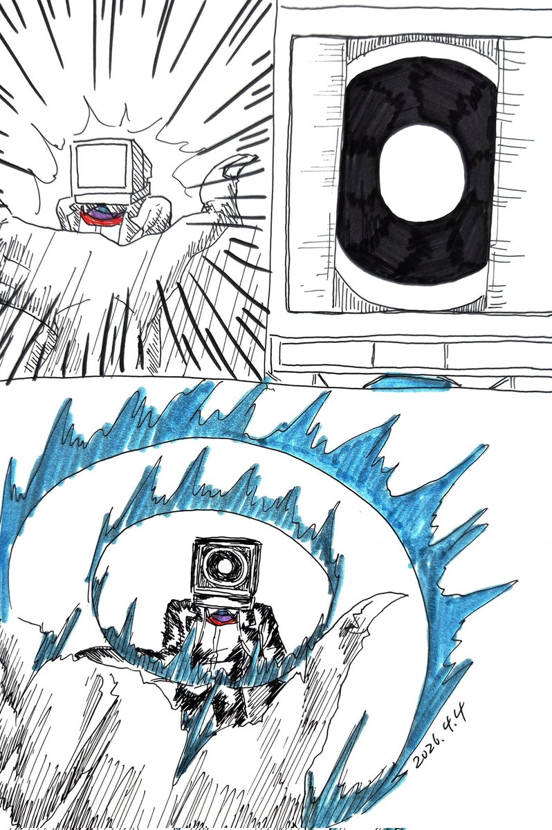 uterrabilly's tweet image. Spee and Cami's mind is in Tevi's body. They multiplay by channeling themselves with their own unique number.
Spee: Sound wave attack (as the screen opens, the fitted speaker comes out)
Cami: Check your target to increase his sense of aim.