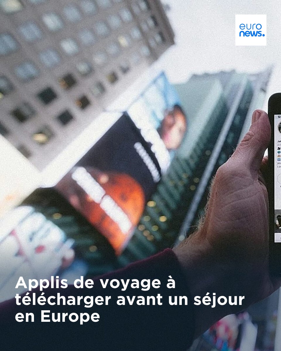 euronewsfr's tweet image. Des trains et de la traduction à la réservation et au partage des frais, ces applis facilitent les voyages en Europe. #Destinations
➡️ l.euronews.com/37bp