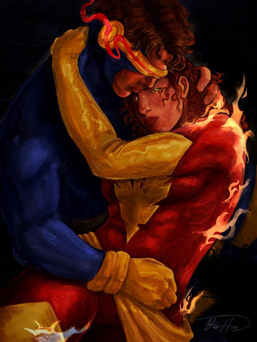 XMen_C_O_T_A's tweet image. Cyclops and Phoenix by @breireham 

#xmen #cyclops #phoenix