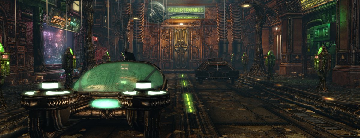 SusannDeCuir's tweet image. Sim Tip: Blade Runner Gigerpunk
Owner and Sim Designer: Hera (zee9)
NOTE: Hera's regions are often redesigned or closed very quickly—sometimes after just a few days: mein-zweites-leben.blogspot.com/2026/04/simtip…
TELEPORT: maps.secondlife.com/secondlife/Nad…
#BladeRunner #Hera #SecondLife #Destinations