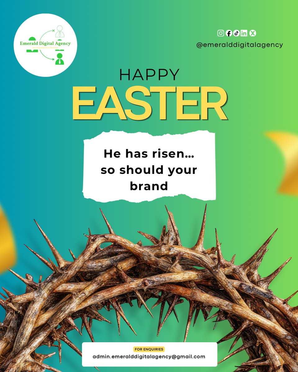 Emeralddigitals's tweet image. A new season is here… but has anything changed in your business? 👀  

This Easter, don’t just celebrate renewal… experience it in your brand.   

Ready to grow the right way? Let’s fix your strategy.  

#digitalgrowth #emeralddigitalagency #brandstrategy #growyourbusiness