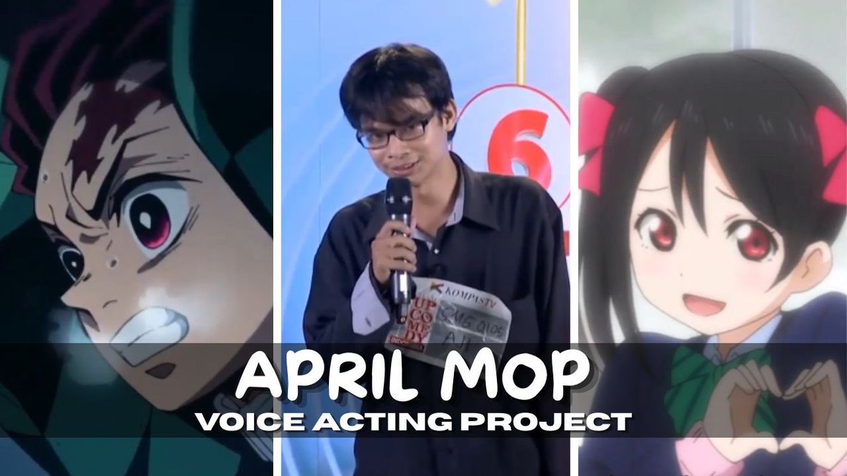 [VOICE ACTING] (Late) APRIL MOP PROJECT by LIMIT x BREAK!

Yang cwe jadi bapak2?? Yang cwo jadi loli kyun kyun??

Premiere malam ini!
🗓️ Minggu, 5 April 2026
⏰ 20:00 WIB

(Link on reply)