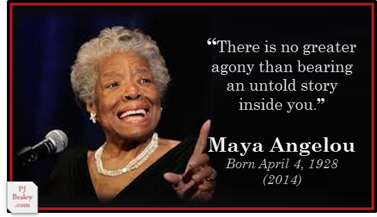 PJBraley's tweet photo. Celebrating Maya Angelou's birthday and bowing to her infinite #wisdom - I #amwriting to free my soul. 

Maya Angelou, award-winning American #writer and #poet -  Recipient of the National Medal of Arts (2000) and the Presidential Medal of Freedom (2011).
https://t.co/SHCsjaHq7N https://t.co/IpZxTo063F