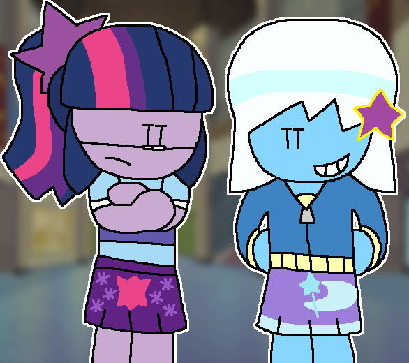 itsEmiCymbre's tweet photo. Sci-Twi &amp; Trixie
#mylittlepony #equestriagirls #twixie https://t.co/3VsC8aECkJ