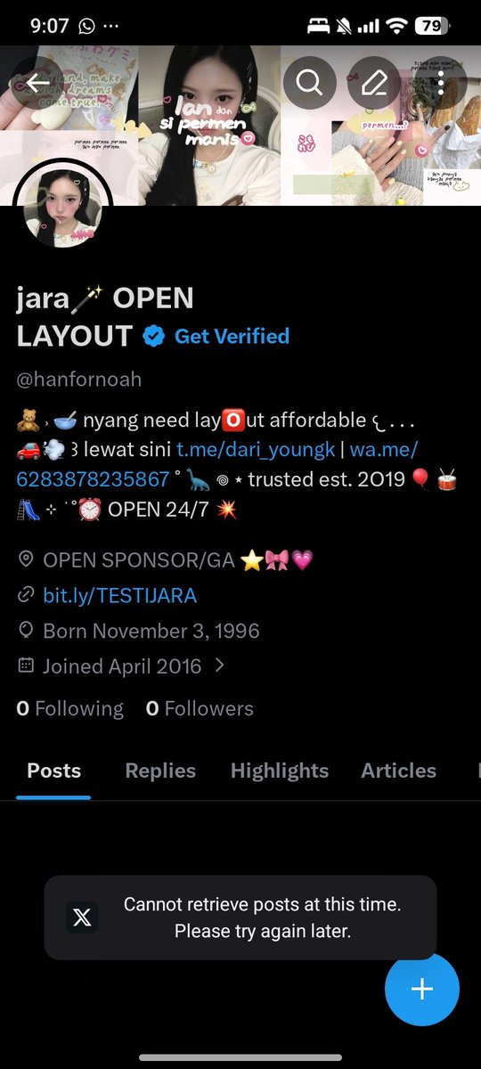 jara 🍒 OPEN LAYOUT tweet media