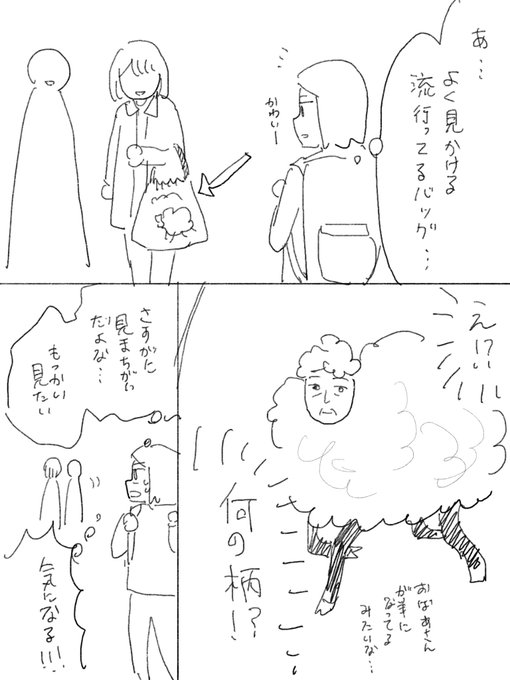 日記 流行ってるバッグの謎の柄 