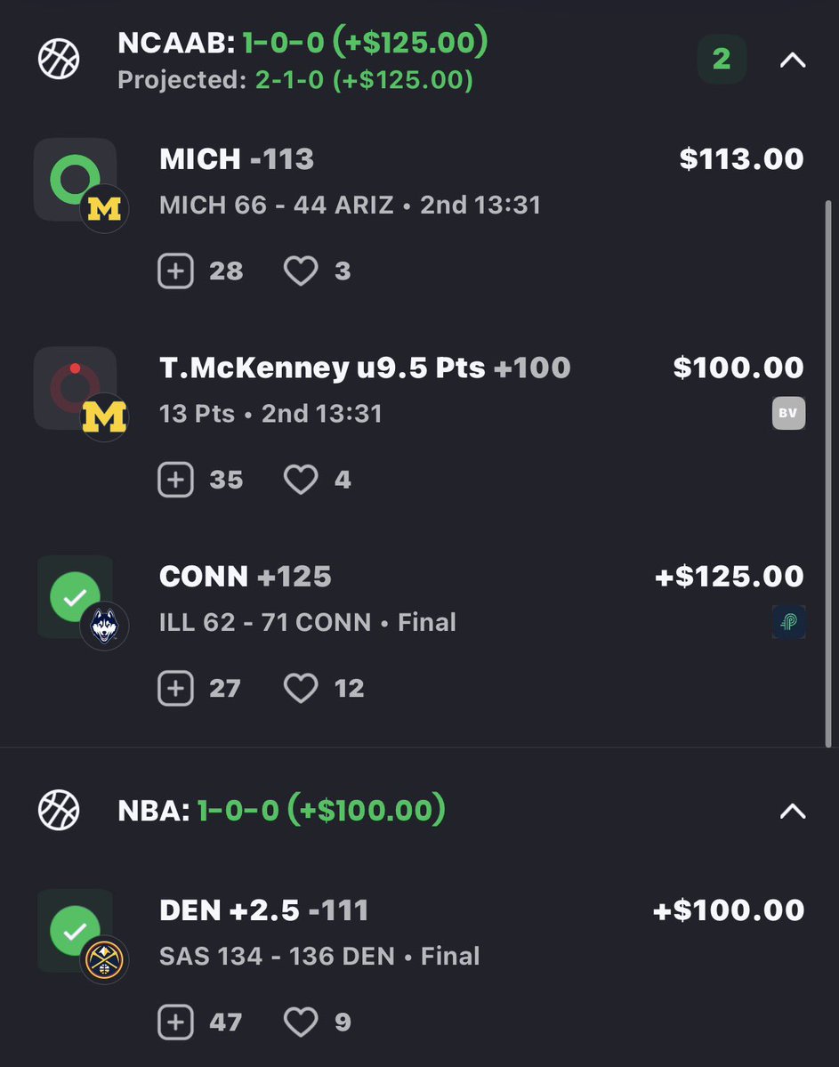 Boomer’s Bets tweet media