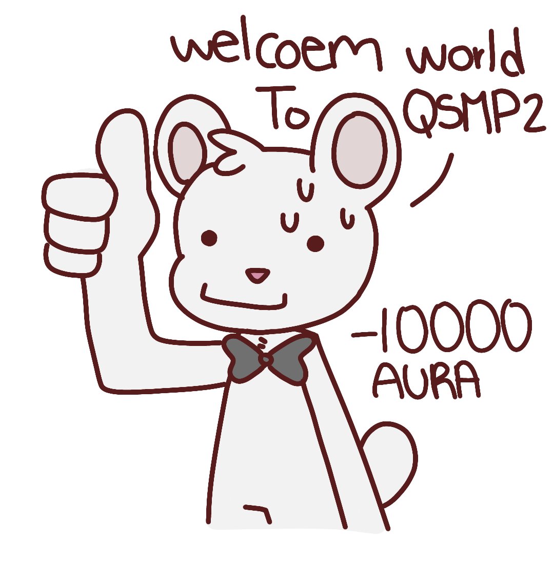 Cucurucho no para de perder aura cada que respira #qsmptwt #qsmpfanarts #cucurucho #qsmp2