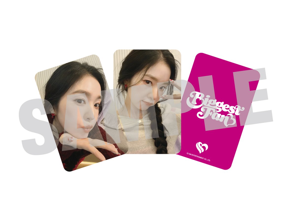 IRENE The 1st Album 『Biggest Fan』 mu-mo SHOP限定 オリジナル抽選