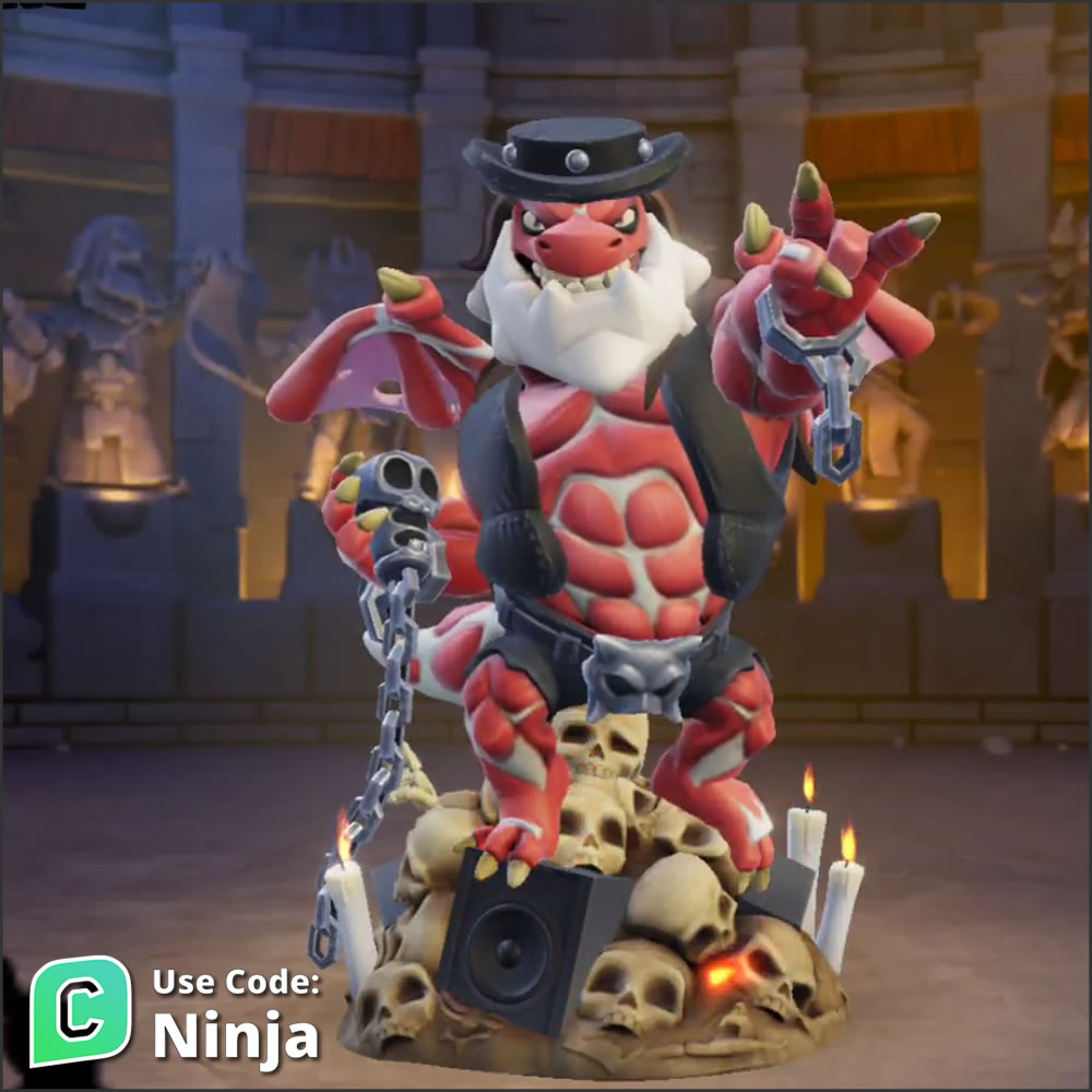 ClashDotNinja's tweet image. The Showmaster Duke skin is now available!

A detailed look at the skin can be seen on the Clash Ninja YouTube Channel.

Code: Ninja

#ClashOfClans