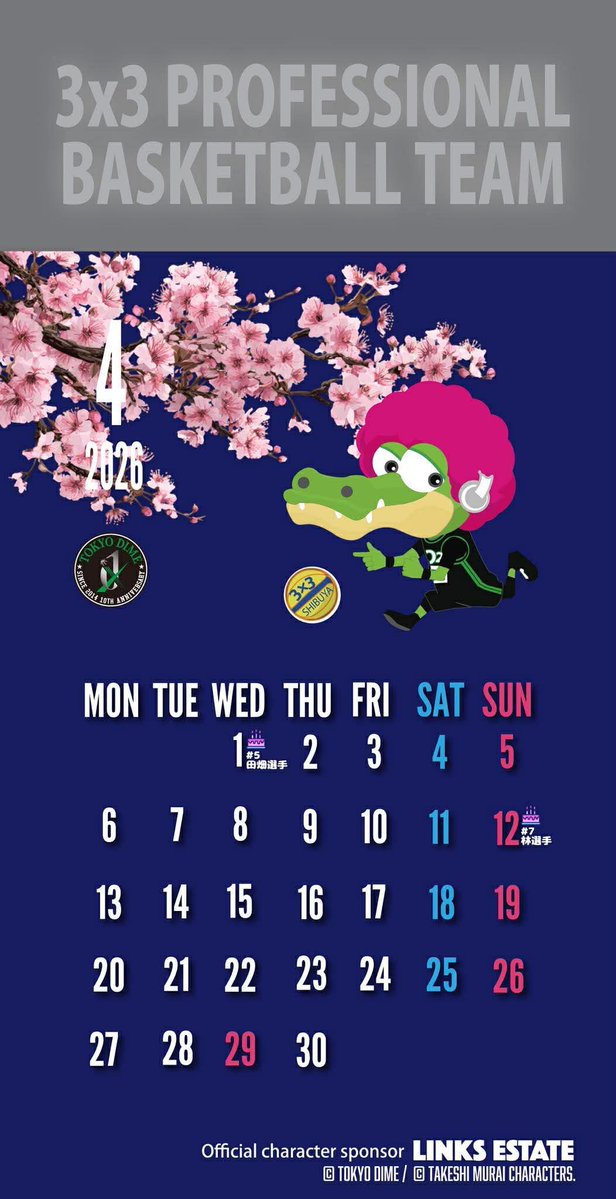 TOKYO DIME【3人制プロバスケ】 tweet media