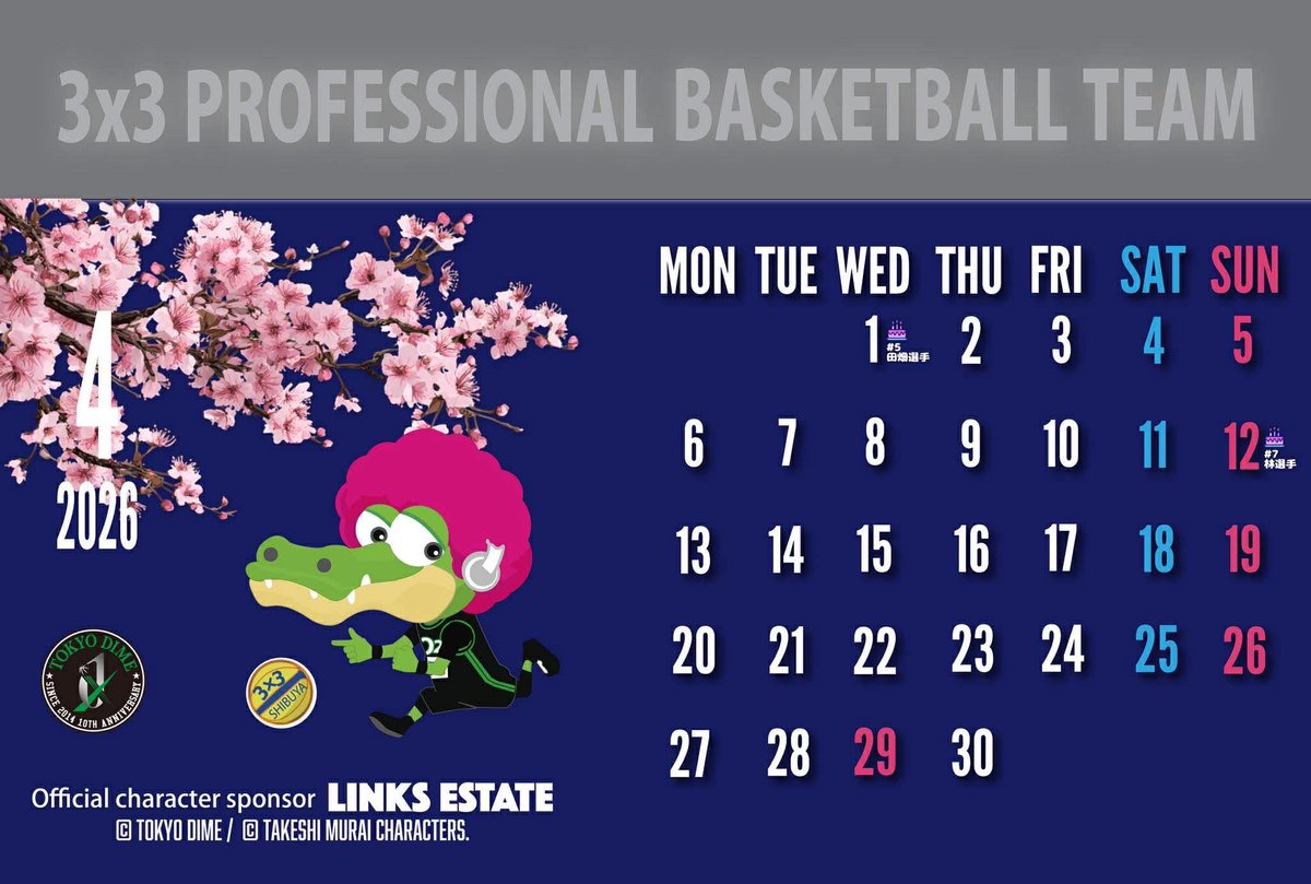 TOKYO DIME【3人制プロバスケ】 tweet media