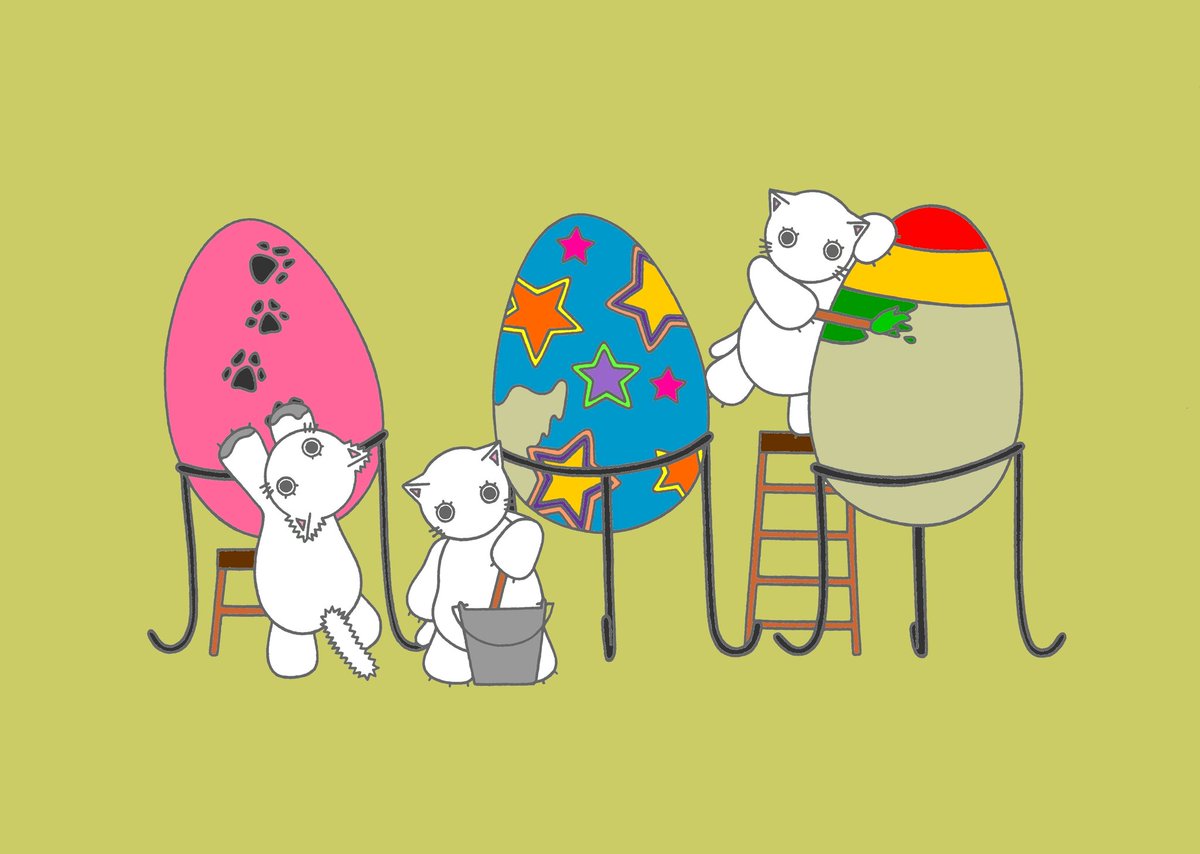KiwaSaokmw's tweet photo. #イースター #Easter
#イースターエッグ #Easter_Egg
#kiwa_matsuya_works https://t.co/ndyUuEVgoP