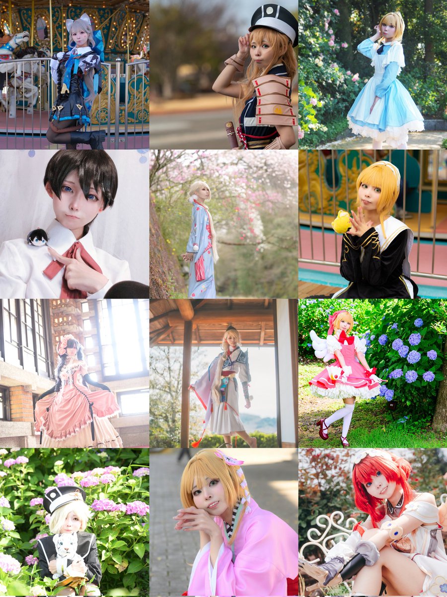 🏷︎⸝‍⋆失礼します。

東海で雑多に推しのコスプレしてる人です！
全反応気になる方無言フォローさせていただきます"(.ˬ. )

 #コスプレイヤーさんと繋がりたい
 #カメラマンさんと繋がりたい