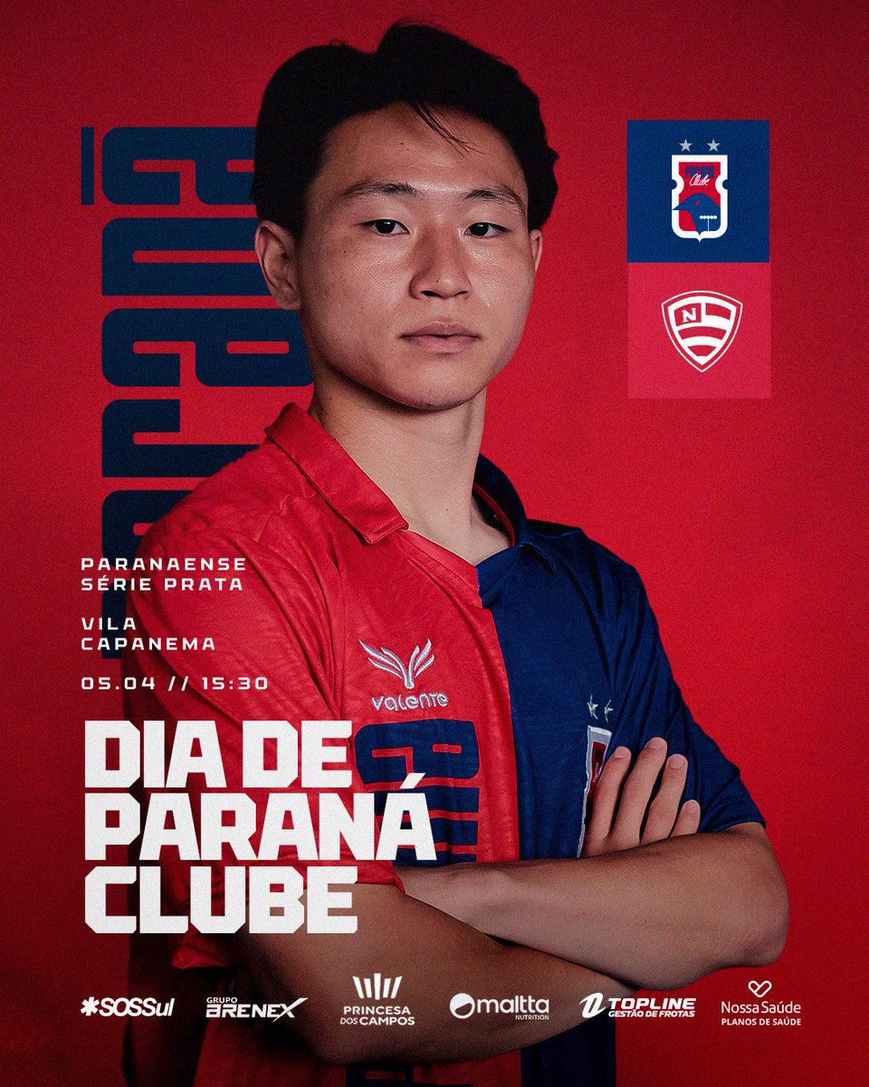 ParanaClube's tweet photo. HOJE TEM PARANÁ CLUBE! ❤️💙

Domingo de Páscoa com Tricolor da Vila em campo! Vamos PRa cima! 💪 

🗓️ 05/04/26
🏆 Campeonato Paranaense Série Prata
🆚 Nacional 
🕘 15h30 
🏟️ Vila Capanema   
📺 FPF TV e TMC Curitiba (YouTube)

#PRCxNAC | #PResente https://t.co/A4qquQ6hYD